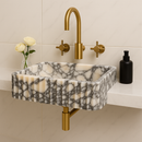 Calacatta Viola Wall-Mount Sink