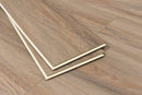 WPC Vinyl Rigid Core 7" Width 60" RL 9.5mm Thick, 1.5mm IXPE Vogue Tan Domaine Floors - Mazzia Collection edge view