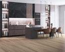 WPC Vinyl Rigid Core 7" Width 60" RL 9.5mm Thick, 1.5mm IXPE Vogue Tan Domaine Floors - Mazzia Collection room view 2