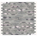 Volcanic luxe interlocking 11.61X11.73 glass metal mesh mounted mosaic tile SMOT-GLSMTIL-VOLLX8MM product shot multiple tiles top view