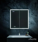 Pagani LED Mirror Cabinet with Defogger, Dimmer, Magnifier & USB outlet Villohome