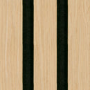 Almond 24"x48" Warm Beige Acoustic Wall Panel 3D Fluted Wood Slat Sound Absorbing Paneling - MSI Collection