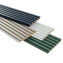 Jade 9.5"x94.5" Green Acoustic Wall Panel 3D Fluted Wood Slat Sound Absorbing Paneling - MSI Collection