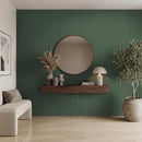 Jade 9.5"x94.5" Green Acoustic Wall Panel 3D Fluted Wood Slat Sound Absorbing Paneling - MSI Collection