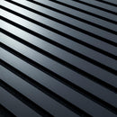 Navy 9.5"x94.5" Dark Blue Acoustic Wall Panel 3D Fluted Wood Slat Sound Absorbing Paneling - MSI Collection