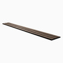 Tawny Macro 10.63"x94.5" Warm Brown Acoustic Wall Panel, 3D Fluted Wide Slat Wood Sound Absorbing Panel - MSI Collection