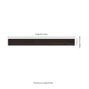 Umber 3D Prefinished Wood Slat Acoustic Fluted Sound Absorbing Wall Paneling (Set of 4) - MSI Collection