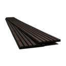 Umber 3D Prefinished Wood Slat Acoustic Fluted Sound Absorbing Wall Paneling (Set of 4) - MSI Collection