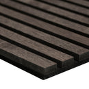 Umber 3D Prefinished Wood Slat Acoustic Fluted Sound Absorbing Wall Paneling (Set of 4) - MSI Collection