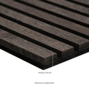 Umber 3D Prefinished Wood Slat Acoustic Fluted Sound Absorbing Wall Paneling (Set of 4) - MSI Collection