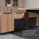 Pascal · L-Shaped Executive Desk