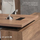 Pascal · L-Shaped Executive Desk