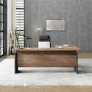 Harwood · Small L-Shaped Executive Desk