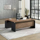 Harwood · Small L-Shaped Executive Desk