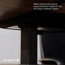 Anderson · L-Shaped Executive Standing Desk, Adjustable Height
