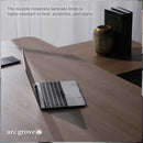Albion · Executive L-Shaped Standing Desk, Adjustable Height