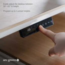 Albion · Executive L-Shaped Standing Desk, Adjustable Height