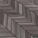 Water color graphite 12x15 glazed porcelain mesh mounted mosaic tile NWATGRACHE12X15 product shot multiple tiles angle view