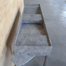 HANDCRAFTED CUSTOM TUNDRA GREY MARBLE SINK (NS-155)