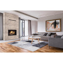 White oak 3D mini ledger panel 4.5X16 honed marble wall tile LPNLMWHIOAK4.516 3DH MINI product shot wall view