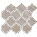 White quarry savona 12.75X14.75 honed marble mesh mounted mosaic tile SMOT-WQSAV-HON10MM product shot multiple tiles close up view