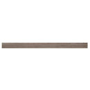 Whitfield gray 1 4 thick x 1 3 4 wide x 94 length luxury vinyl t molding large VTTWHIGRY-TL product shot one tile top view