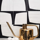 White and Black Honed Marble Newyork 6"x6" - Checkerboard Collection room shot bathroom view 2