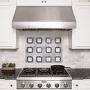 Cararra Honed 2 3/4"x5 1/2" Marble Tile room shot kitchen room view