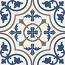 Zanzibar 8x8 glazed porcelain floor and wall tile product shot one tile closeup top view
