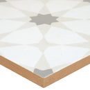Zoudia 8x8 glazed porcelain floor and wall tile msi collection NZOU8X8 product shot one tile profile view
