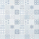 Zouli stak 11.81x11.81 honed marble mesh mounted mosaic tile SMOT-ZOULI-3X3H product shot profile view