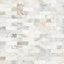 Arabescato Venato White 2"x6" Honed Marble Subway Mesh Mounted Mosaic  Tile - MSI Collection
