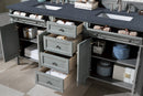 James Martin Brittany 72" Double Bathroom Vanity, Urban Gray