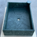 HANDCRAFTED VERDE GUATEMALA CUSTOM MARBLE SINK (NS-037)