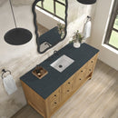 James Martin Breckenridge 60" Single Bathroom Vanity, Light Natural Oak