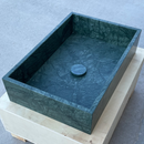 HANDCRAFTED VERDE GUATEMALA CUSTOM MARBLE SINK (NS-037)