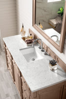 James Martin Bristol 60" Single Bathroom Vanity, Whitewashed Walnut