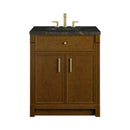 James Martin Bellshire 30" Single Bathroom Vanity, Honey Oak