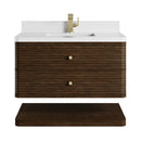 James Martin Allamari 36" Floating Single Bathroom Vanity, Sable