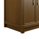 James Martin Bellshire 84" Double Bathroom Vanity, Honey Oak