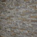 Rockmount Amber Falls Splitface Ledger Panel 6"x24" Natural Quartzite Wall Tile - MSI Collection