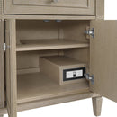 James Martin Lorelai 72" Double Bathroom Vanity, Whitewashed Oak