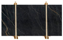 Adriatic Black Bookmatching Marble Slabs Polished -Full Truckload packed on a wooden bundle