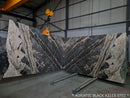 Adriatic Black Bookmatching Marble Slabs Polished -Full Truckload 2 slabs bookmatching