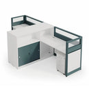 Trevio · L-Shaped Cubicle Workstation