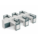 Trevio · L-Shaped Cubicle Workstation