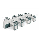 Trevio · L-Shaped Cubicle Workstation