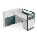 Trevio · L-Shaped Cubicle Workstation