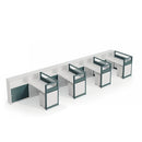 Trevio · L-Shaped Cubicle Workstation