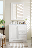 James Martin De Soto 36" Single Bathroom Vanity, Bright White